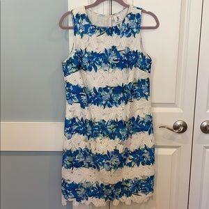 Julia Jordan sleeveless flower print dress size 12